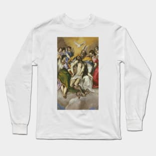 The Holy Tninity by El Greco Long Sleeve T-Shirt